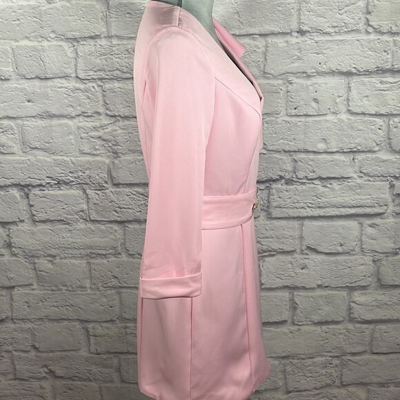 NWT Ieena for Max Duggal pink mini dress - Picture 2 of 12